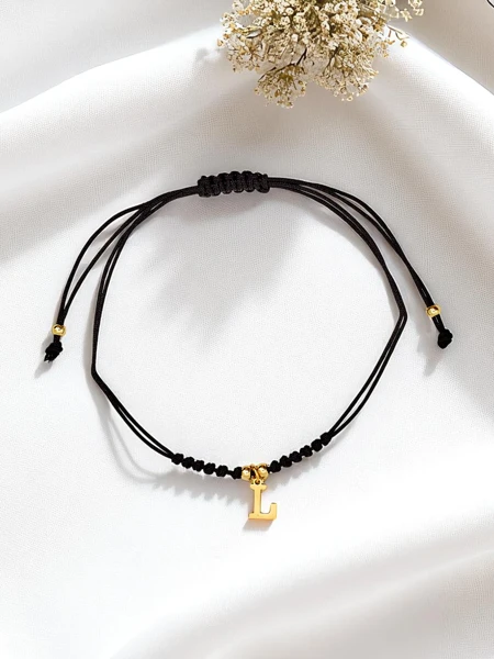 Damenarmband mit dem Buchstaben L Luna Spark