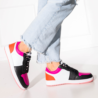Sportschuhe für Damen in Fuchsia und Schwarz Pinocco - Schuhe