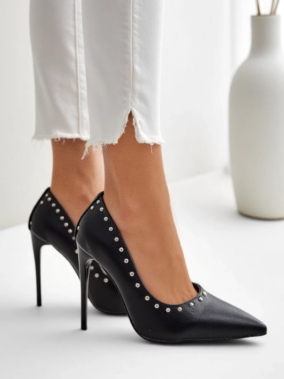 Royalfashion Damenstilettos mit Nieten Koscalle