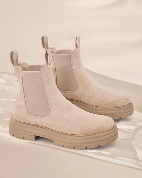 Дамські ботильйони Royalfashion з декоративним ременем Ozzoas