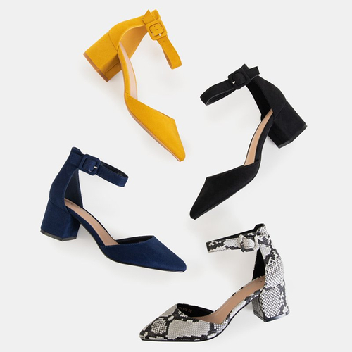 Жіночі туфлі зі зміїним мотивом Lux