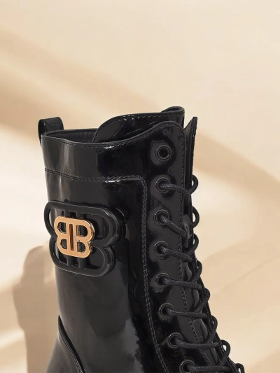 Royalfashion Damen-Arbeitskleidung Knöchelstiefel Milloze