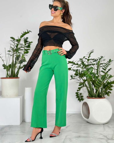 Royalfashion Weite Stoffhose für Damen