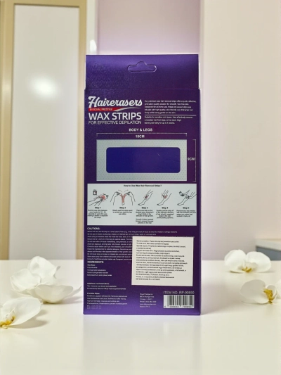 Wachspflaster zur Haarentfernung