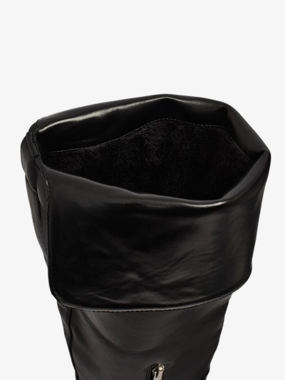 Damen Overknee Stiefel aus Öko-Leder Denivra