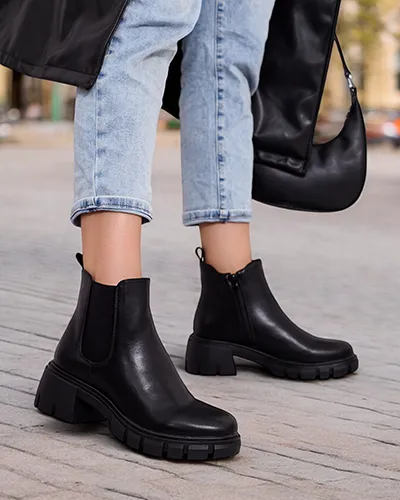 Жіночі оксамитові чоботи на шпильці Royalfashion