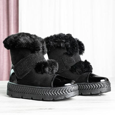 Schwarze Dayna Platform Snow Boots - Schuhe