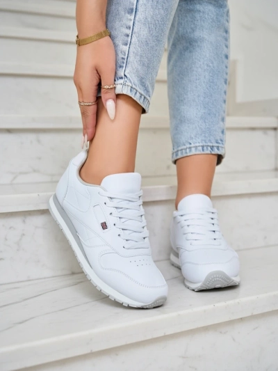 Sneaker Atelier Bianca - Klassische Weiße Damenschuhe