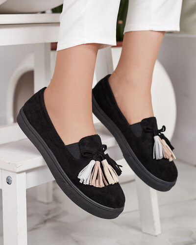 Royalfashion Damen Mokassins mit Quasten Bererto