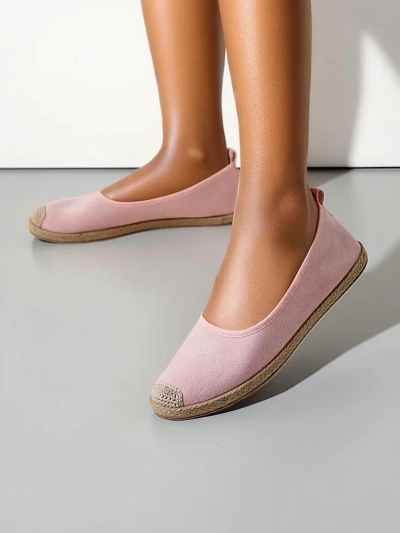 Royalfashion Damen-Eco-Suede-Espadrilles Aroles