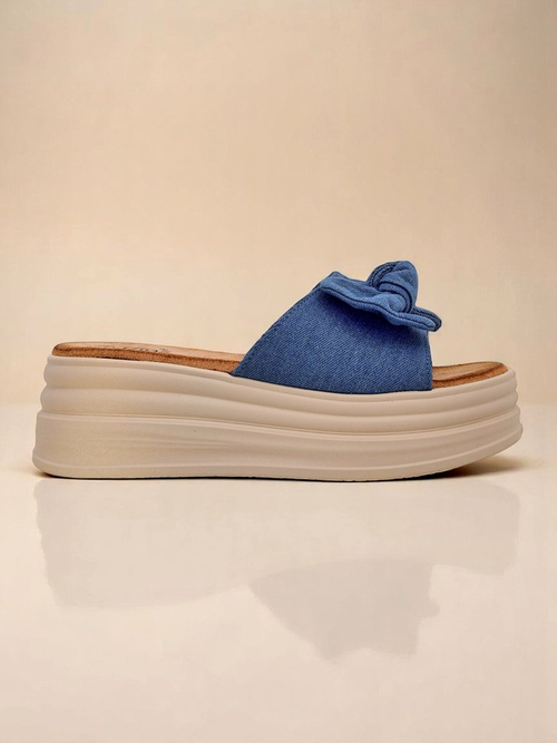 Royalfashion Жіночі шльопанці на платформі Givan