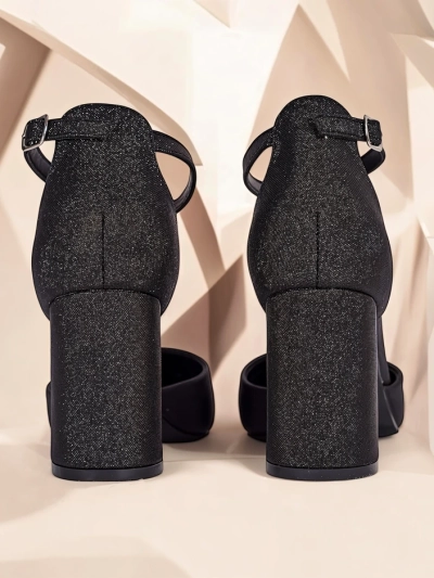 Royalfashion Damen Glitzer-Pumps Noratt