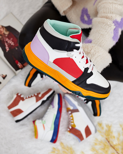 Royalfashion Öko-Leder Damen Sportschuhe Tirisne