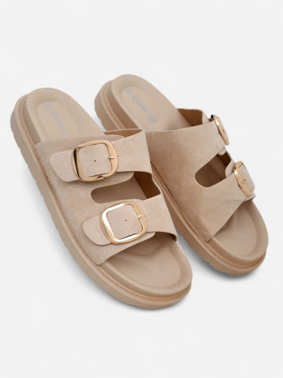 Royalfashion Damen Sandalen mit Schnallen Moments