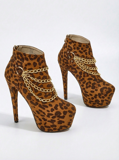 Royalfashion Damenstiefeletten auf einem Stiletto Damesse