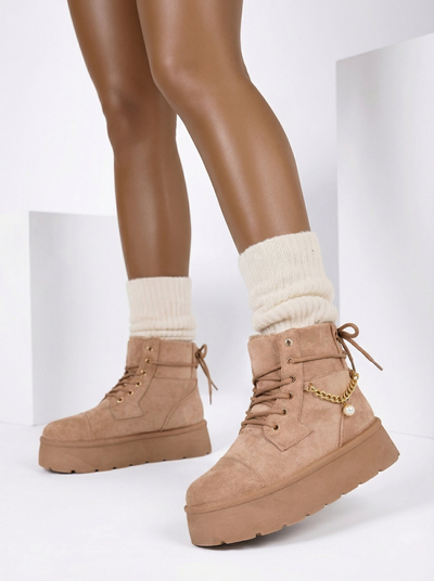 Royalfashion Damen Schnürstiefel Woruces