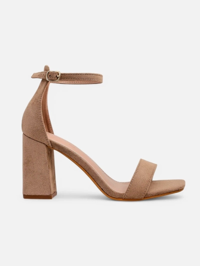 Royalfashion Damen Eco-Suede Sandalen Qwadrat