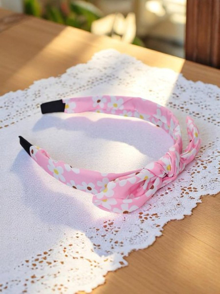 Royalfashion Haarreif mit Schleife in Florinka-Blumen