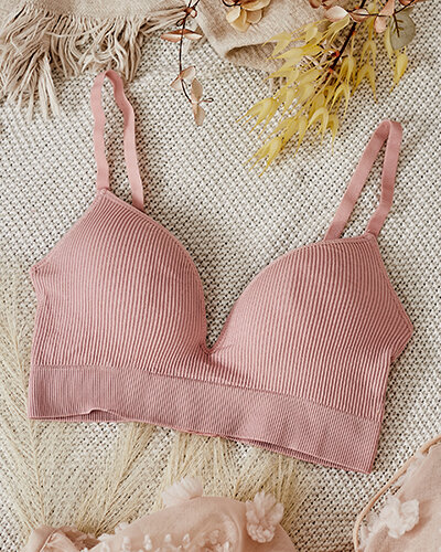 Royalfashion Damen-BH gerippt