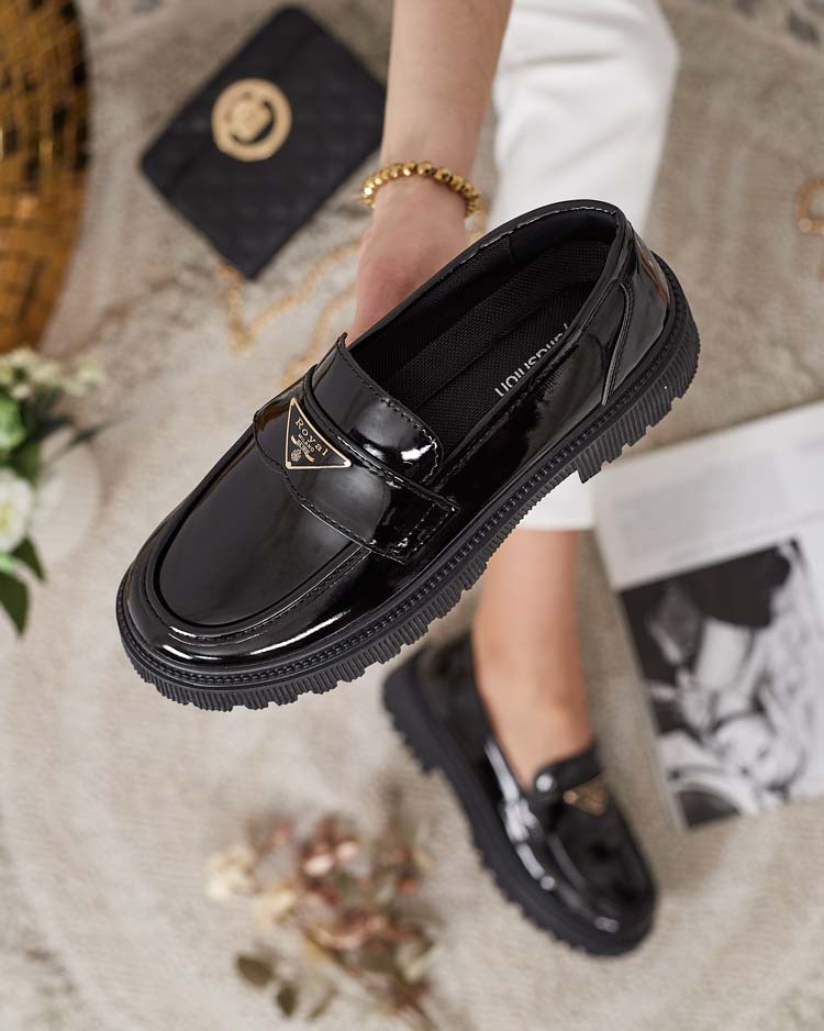 Royalfashion Damen Mokassins Biss