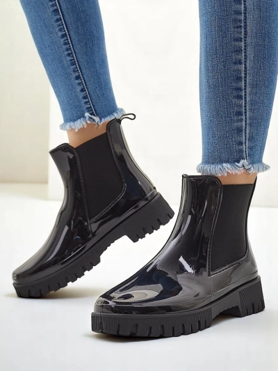 Royalfashion Lackierte Damen Gummistiefel EriEri