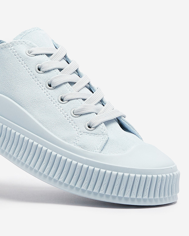 Hellblaue Damen Turnschuhe Dollof- Footwear