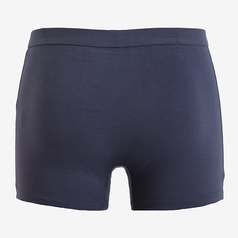 Graue Baumwoll-Boxershorts für Herren - Unterwäsche