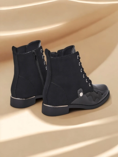 Royalfashion Damen Schnürstiefel Safalle