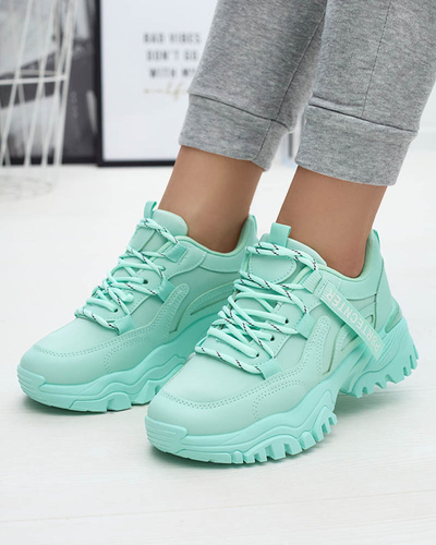 М'ятні жіночі спортивні кросівки Evilpo- Footwear
