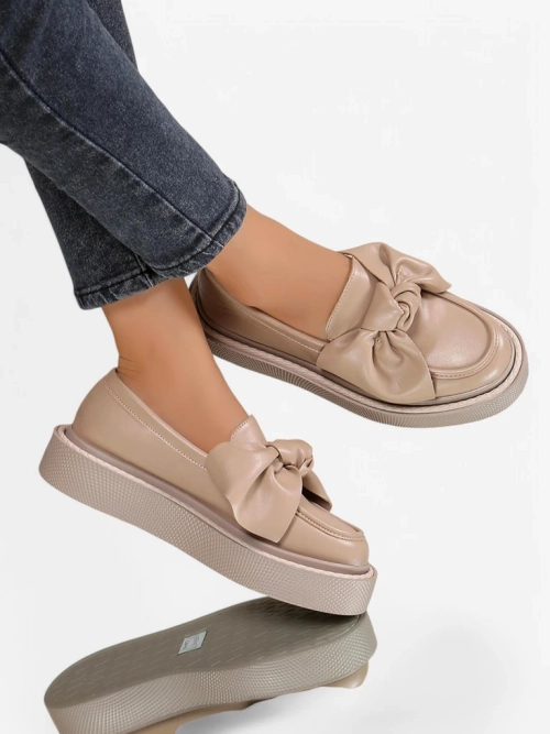 Royalfashion Елегантні мокасини для жінок з бантом Ortto