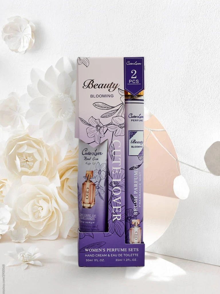 CaleoLuna Blooming Set – Handcreme und Parfüm, 30 ml, 35 ml