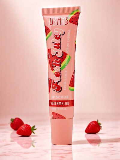 Wassermelonen-Lippenpeeling