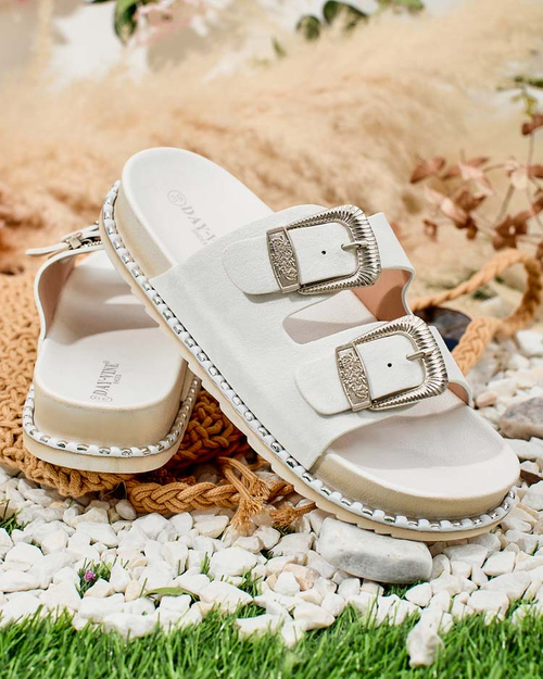 Royalfashion Жіночі шльопанці Rolii на плоскій підошві