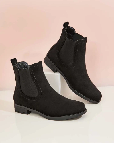 Royalfashion Damen Öko-Wildleder Ataras Stiefel a'la sztyblettes