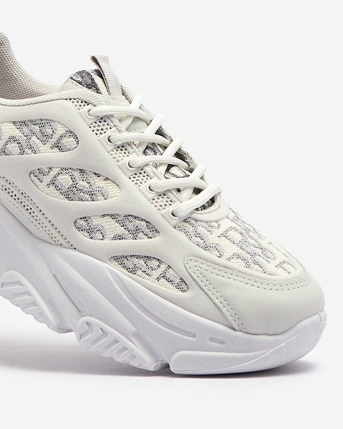 Світло-сірі жіночі спортивні кеди Zefodas- Footwear