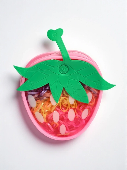 Royalfashion Різнокольорові силіконові гумки Полуниця