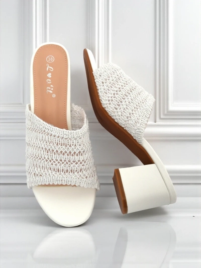 Royalfashion Damen-Sandaletten mit Absatz Sole Bloom