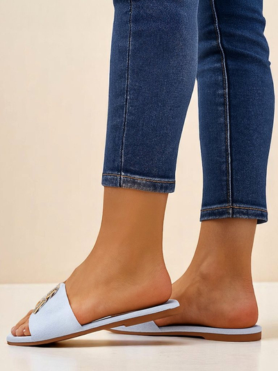 Royalfashion Damenslides mit flacher Sohle Zamila