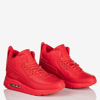 Rote High-Top-Sneakers für Damen Verna - Footwear 1