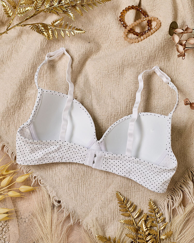 Royalfashion Women's Dotted Bra