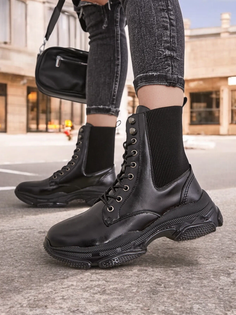 Royalfashion Damen-Arbeitsstiefel Ronoppa