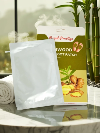 Aura Pedis: Natürliche Entgiftungs-Fußpflaster mit Ingwer und Wermut 50g