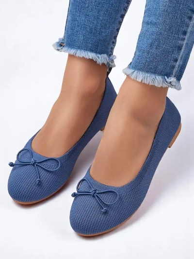 Royalfashion Damen Stoff Ballerinas Magger