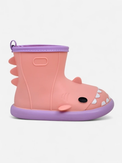 Royalfashion Kinder Gummistiefel Hai Hai