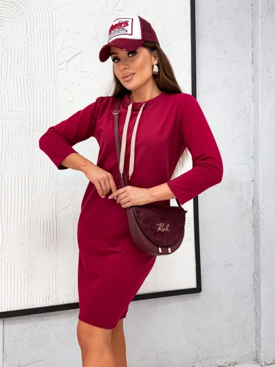 Royalfashion Damen Baumwoll-Mini-Kleid