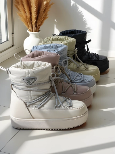 Royalfashion Damen Schneestiefel Copese