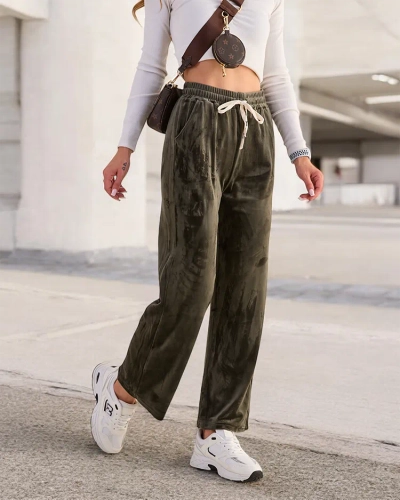 Royalfashion Damen-Sweatpants a'la velour