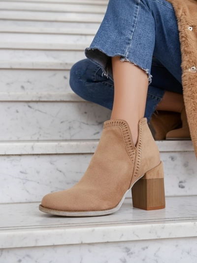 Royalfashion Damen Stiefeletten mit Absatz Vettot