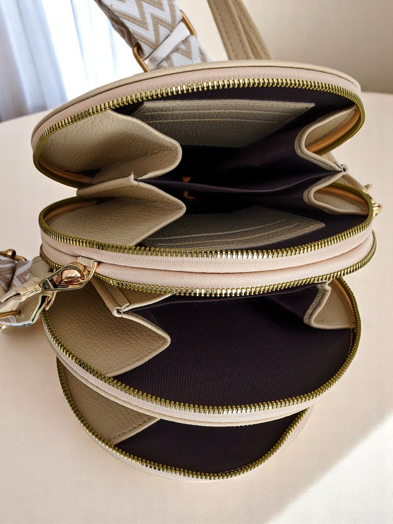 Royalfashion Multifunktionale Luna Mini Bag Geldbörse mit Riemen
