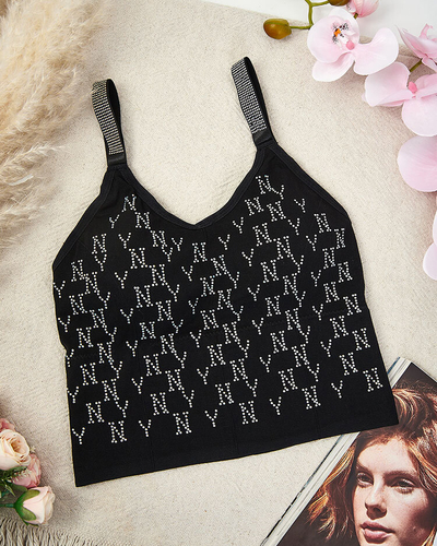 Royalfashion Damen Sport-BH mit Zirkonen